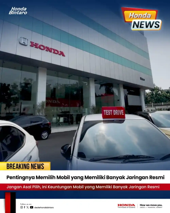 Pentingnya Memilih Mobil yang Memiliki Banyak Jaringan Resmi Pentingnya Memilih Mobil yang Memiliki Banyak Jaringan Resmi