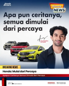 Honda Mulai dari Percaya