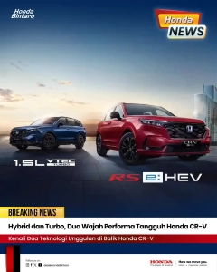 Hybrid dan Turbo, Dua Wajah Performa Tangguh Honda CR‑V