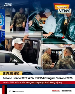 Pesona Honda STEP WGN eHEV di Tangsel Otozone 2025