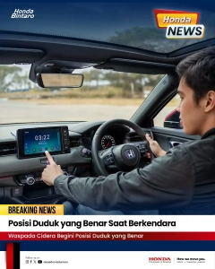 Posisi Duduk yang Benar Saat Berkendara