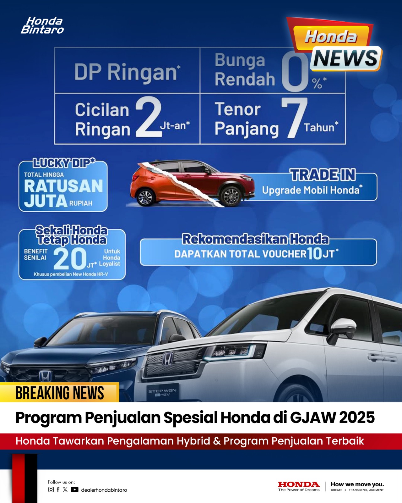 Program Penjualan Spesial Honda di GJAW 2025