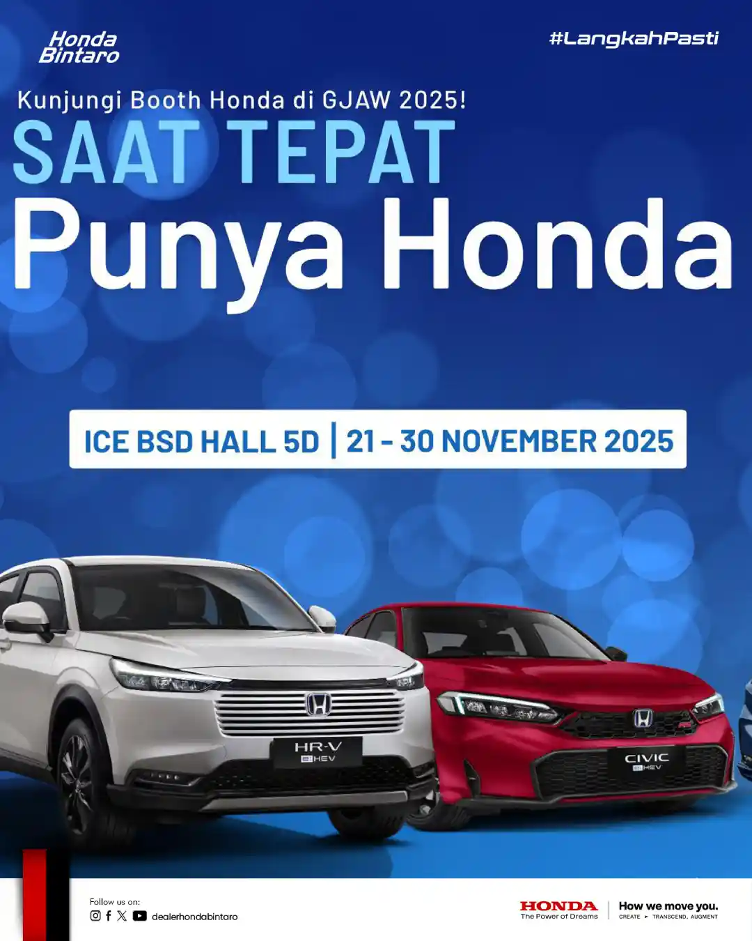 Promo Honda Akhir Tahun di GJAW 2025
