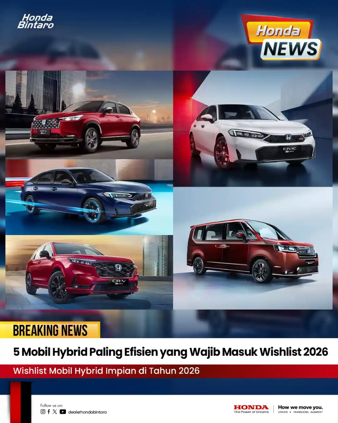 5 Mobil Hybrid Paling Efisien yang Wajib Masuk Wishlist 2026