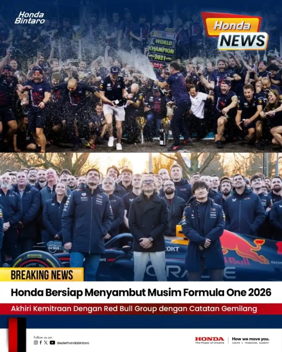 Honda Bersiap Menyambut Musim Formula One 2026