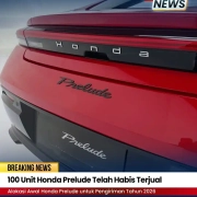 100 Unit Honda Prelude Telah Habis Terjual