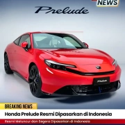 Honda Prelude Resmi Dipasarkan di Indonesia