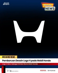 Pembaruan Desain Logo H pada Mobil Honda