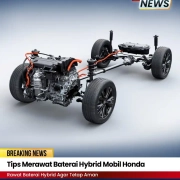 Tips Merawat Baterai Hybrid Mobil Honda
