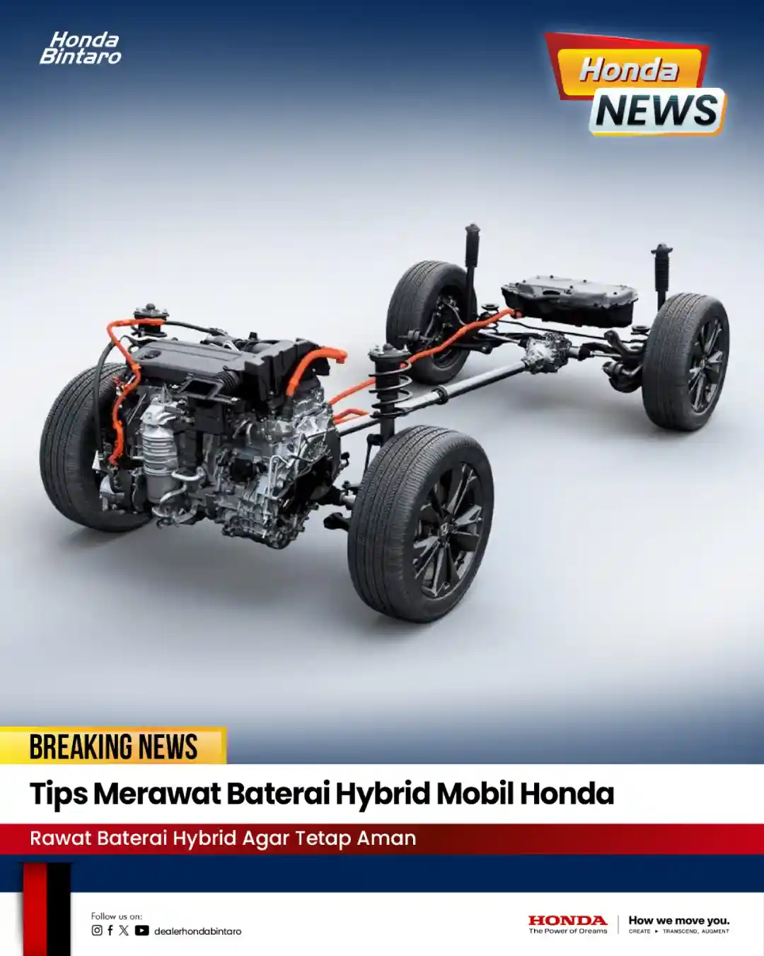 Tips Merawat Baterai Hybrid Mobil Honda