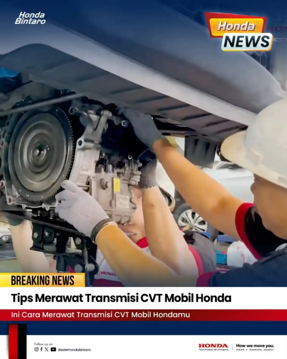 Tips Merawat Transmisi CVT Mobil Honda Tips Merawat Transmisi CVT Mobil Honda