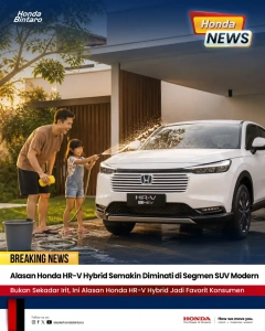 Alasan Honda HR-V Hybrid Semakin Diminati di Segmen SUV Modern