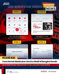 Cara Hemat Melakukan Service Mobil di Bengkel Honda