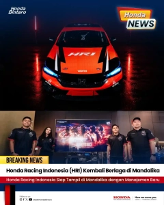 Honda Racing Indonesia (HRI) Kembali Berlaga di Mandalika