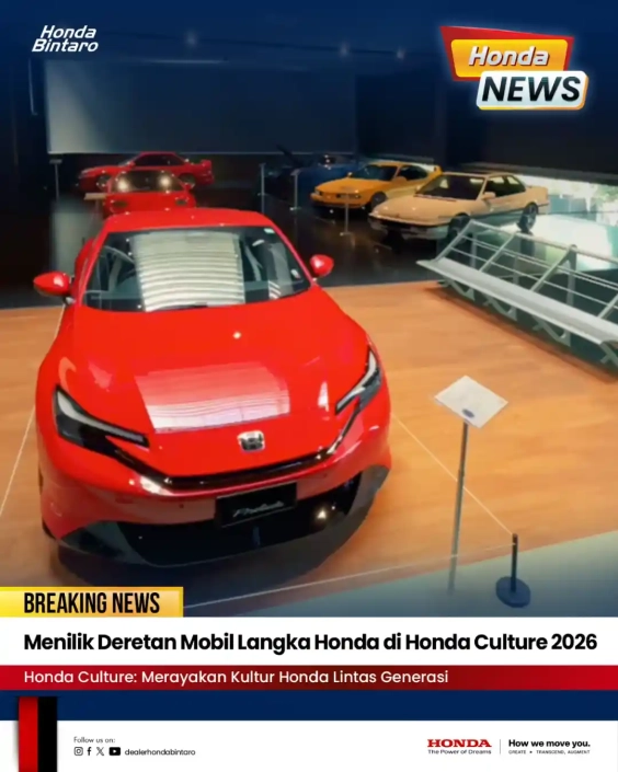 Menilik Deretan Mobil Langka Honda di Honda Culture 2026 Menilik Deretan Mobil Langka Honda di Honda Culture 2026