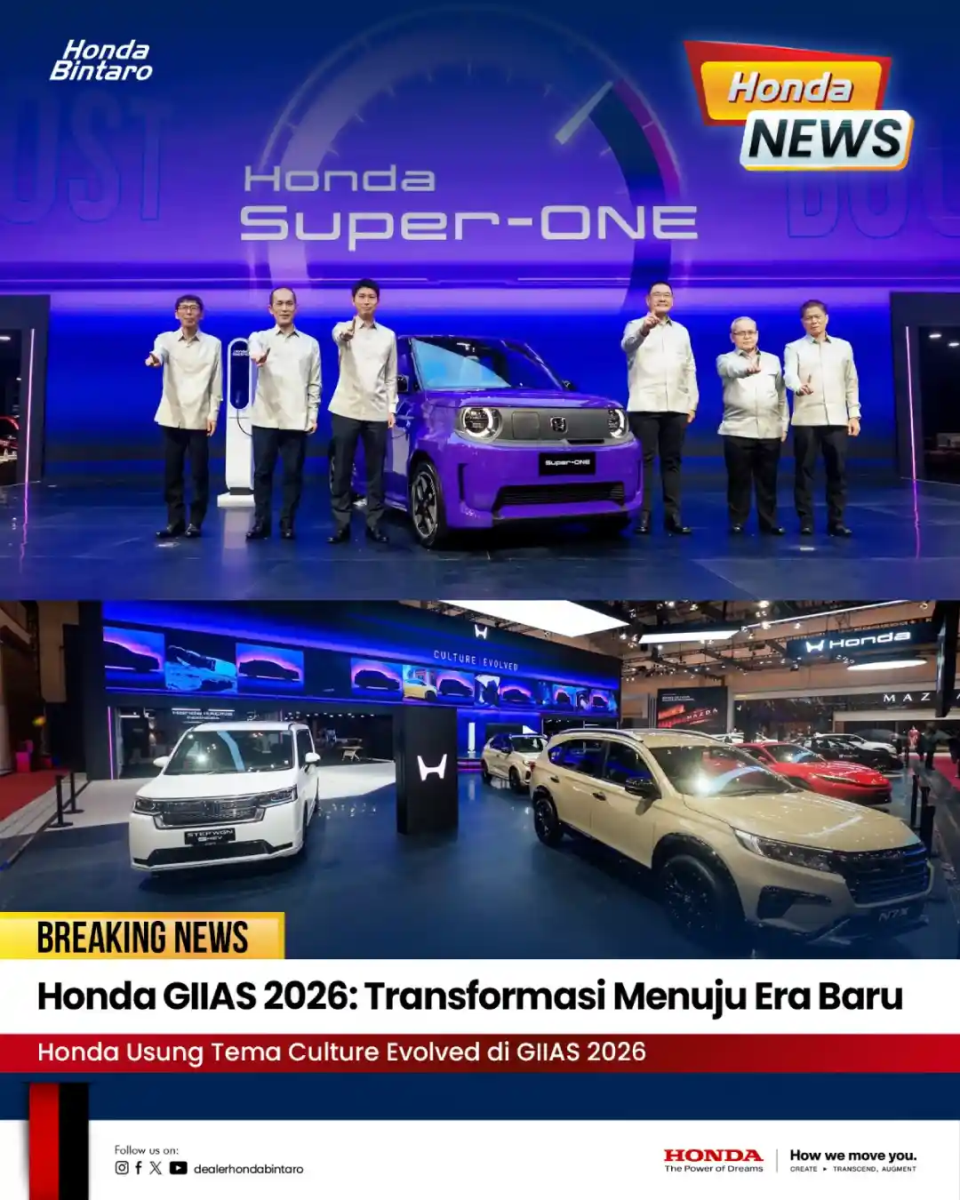 Honda GIIAS 2026 Transformasi Menuju Era Baru