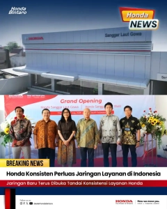 Honda Konsisten Perluas Jaringan Layanan di Indonesia