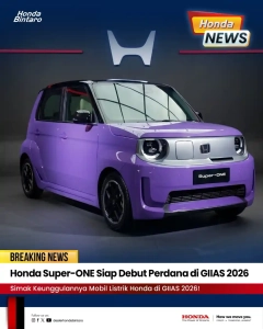 Honda Super-ONE Siap Debut Perdana di GIIAS 2026