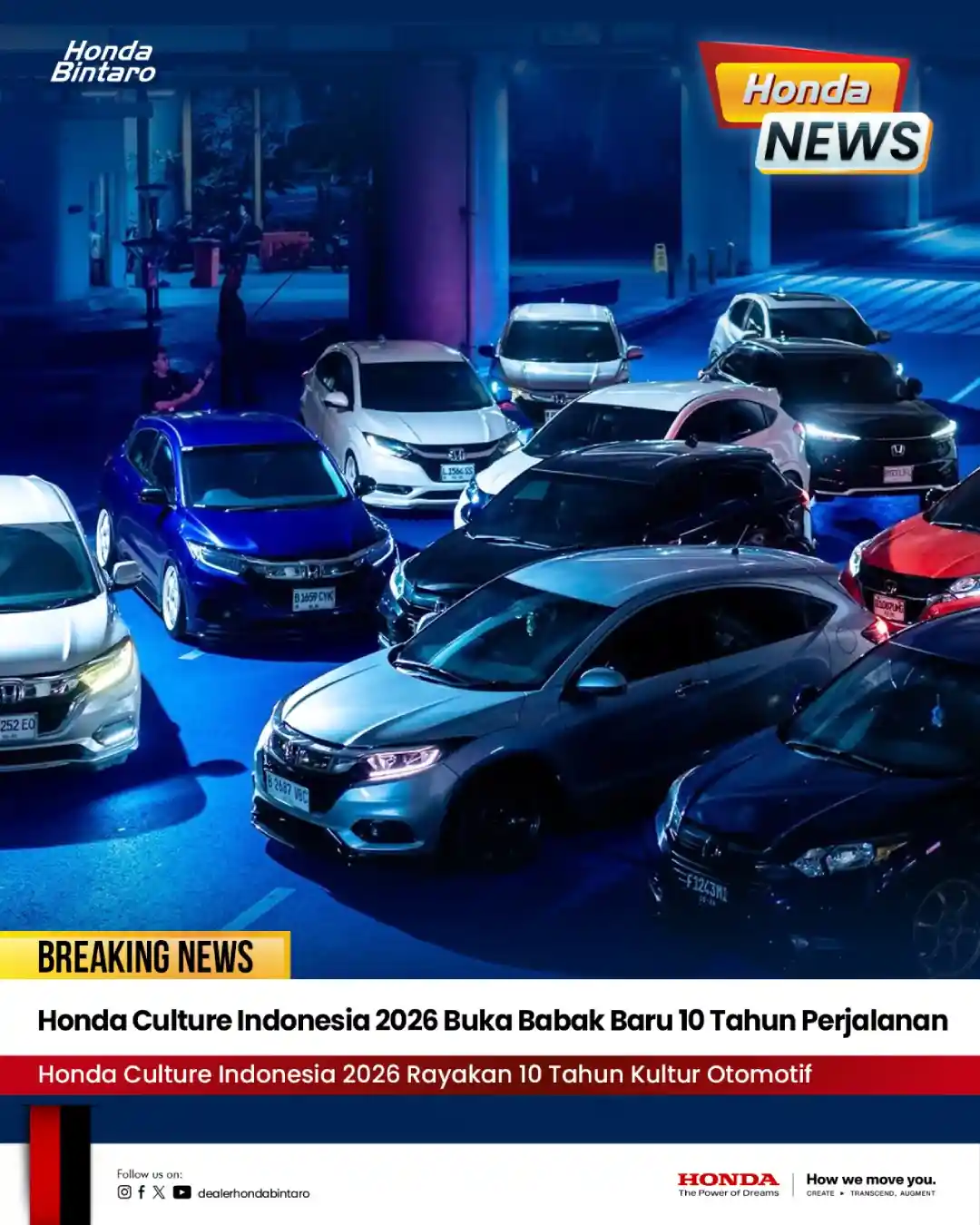 Honda Culture Indonesia 2026 Buka Babak Baru 10 Tahun Perjalanan