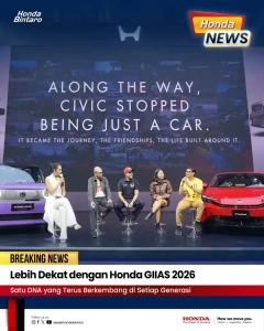 Lebih Dekat dengan Honda GIIAS 2026