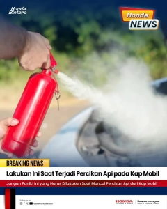 Lakukan Ini Saat Terjadi Percikan Api pada Kap Mobil 