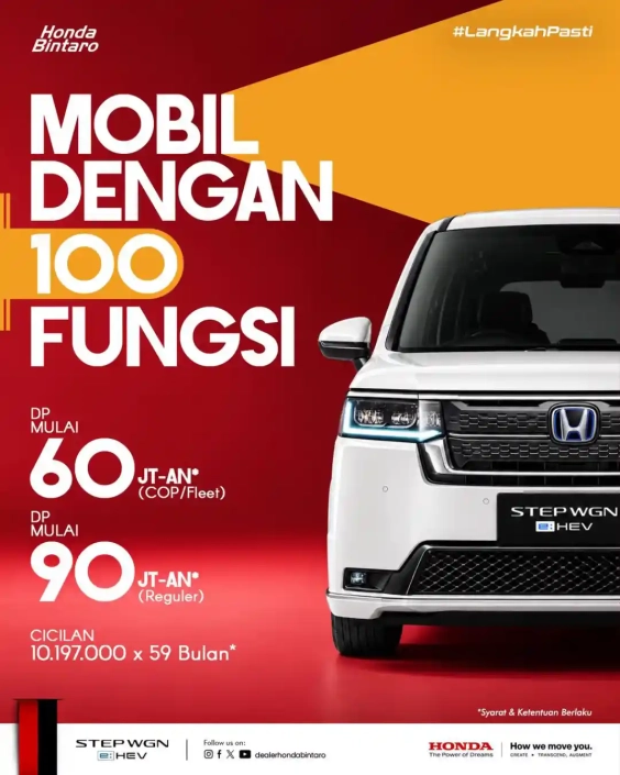 Mengenal Program COP untuk Pembelian Honda STEP WGN eHEV