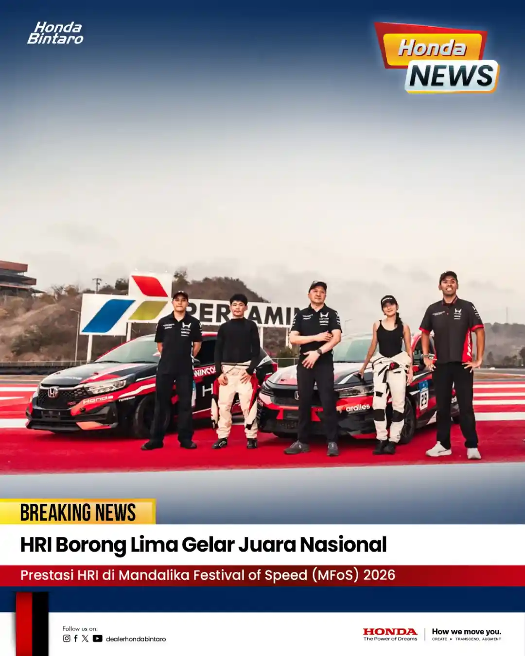 HRI Borong Lima Gelar Juara Nasional