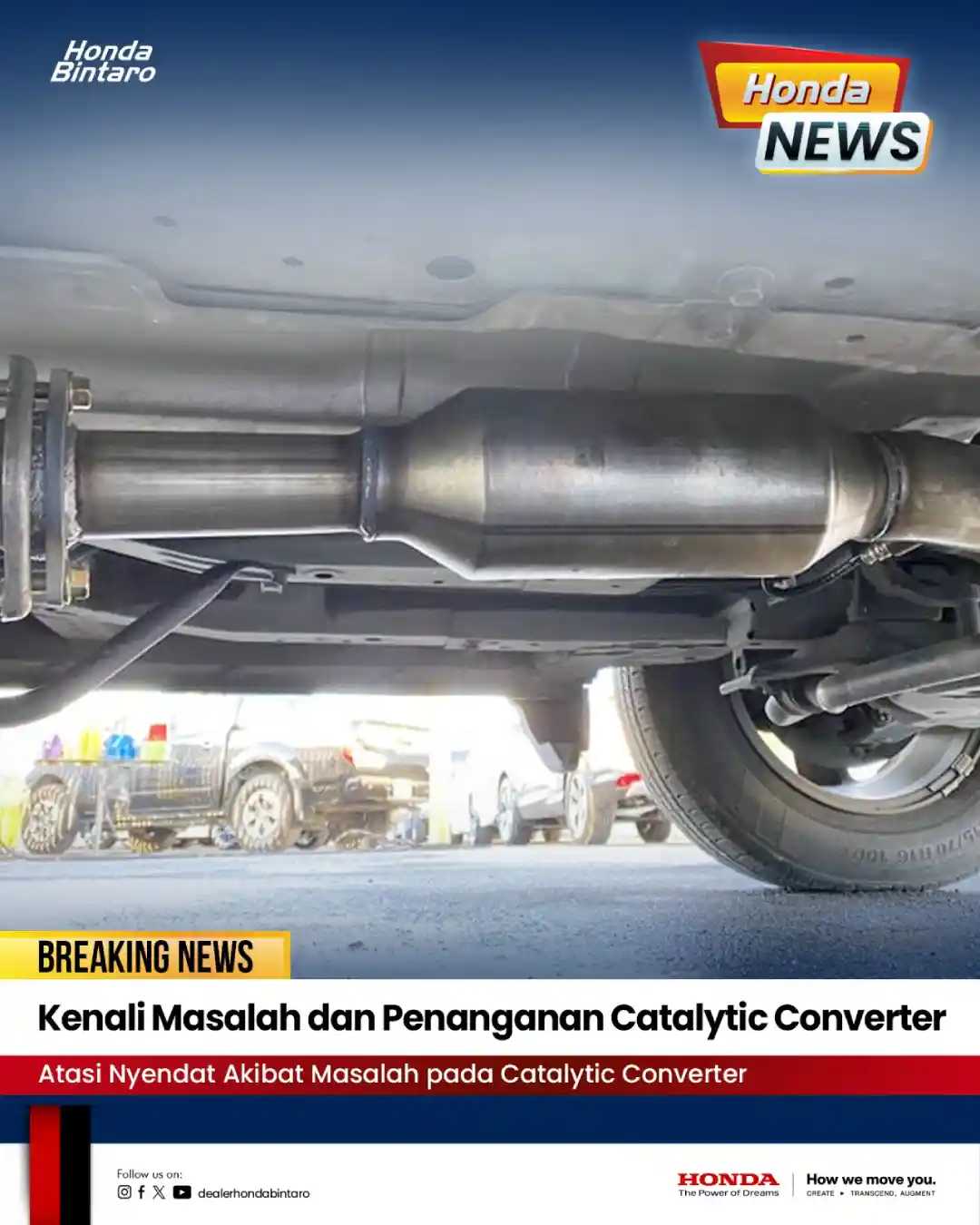 Kenali Masalah dan Penanganan Catalytic Converter