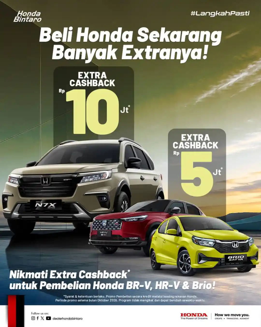 Keuntungan Berlipat! Saatnya Beli Honda HR-V Bulan Ini