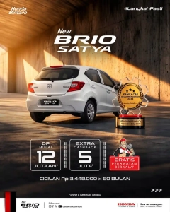 Pilih Sesuai Budget: Banyak Pilihan penawaran Honda Brio Satya