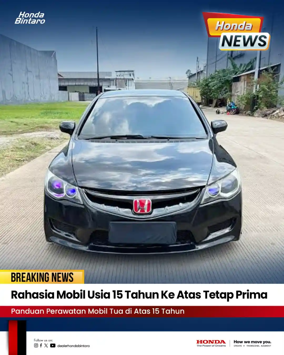 Rahasia Mobil Usia 15 Tahun Ke Atas Tetap Prima
